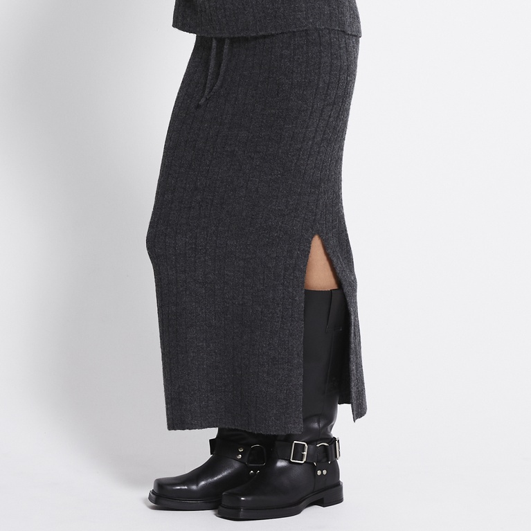 Knit skirt "Katie" Antracit